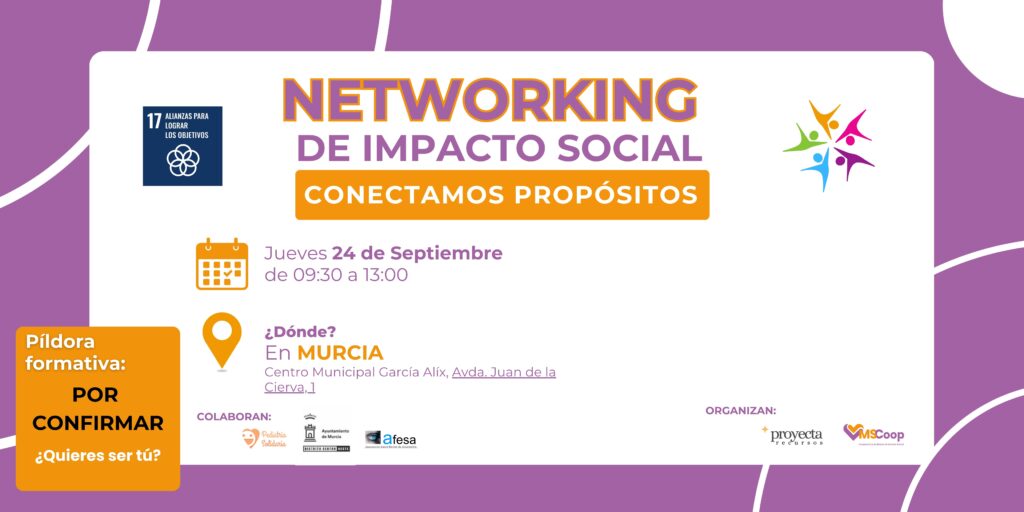 presencial networking conectar empresas pymes ongs asociaicones murcia